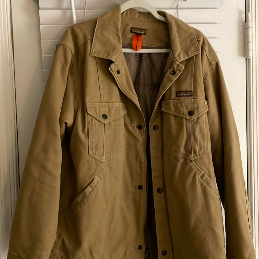 Men Patagonia Iron Forge Hemp Canvas Ranch Jacket